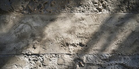 A texture concrete wall with a shadow on it