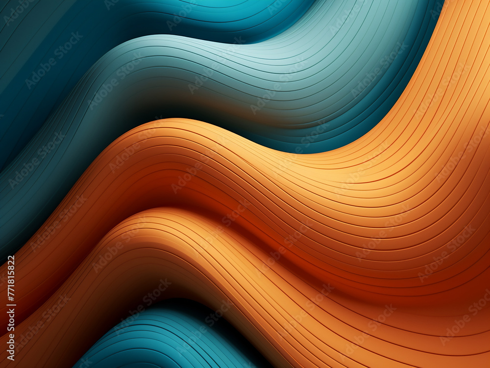 Poster bokeh light creates a defocused abstract background