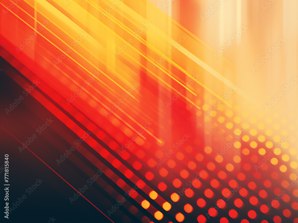Poster soft and defocused background with bokeh lighting