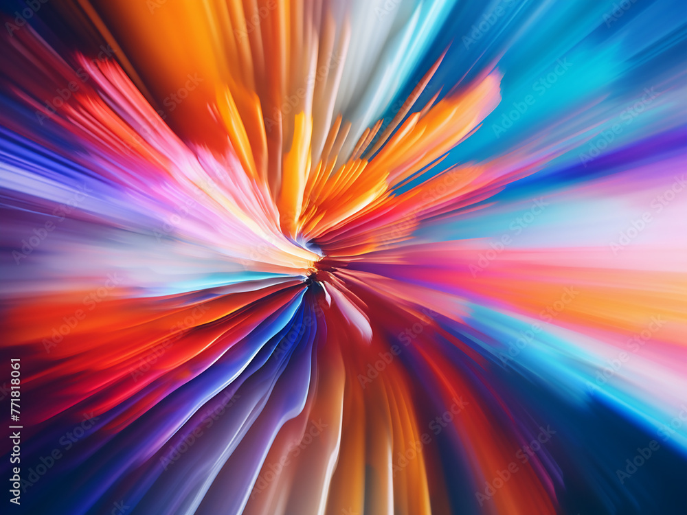 Poster speed and motion intertwine in colorful abstract background textures.