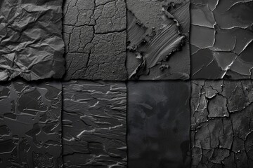 Weathered wall with cracks and peeling paint. Vintage black and white urban texture.