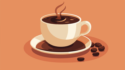 Coffee cup vector for website symbol icon presentat