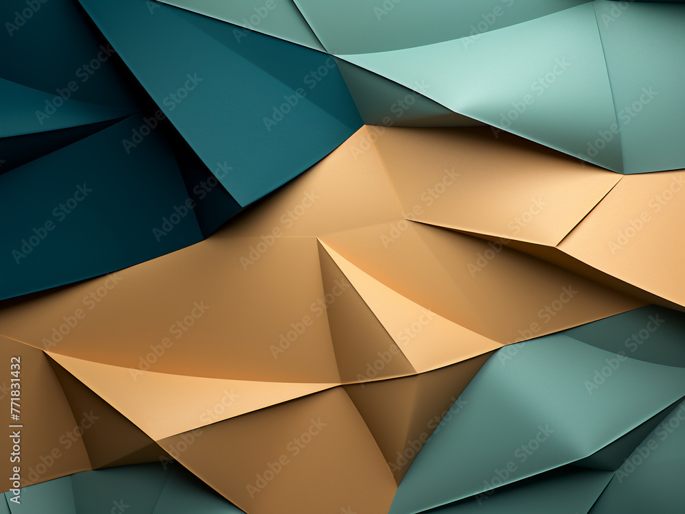 Poster discover the intricate patterns of geometric design in varied colors.