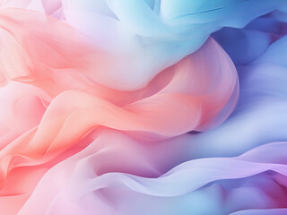 Abstract pastel hues create versatile background for design.