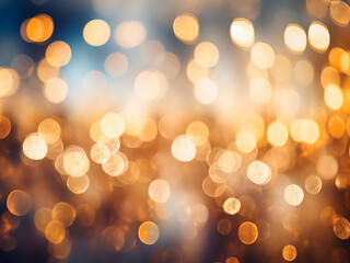 Fototapeta premium Bokeh texture offers a beautiful background for design projects.