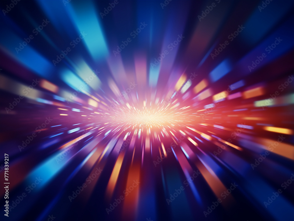Poster blurred lights add depth to this versatile background, fitting for concepts or festivals.