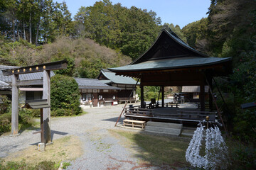 Naklejka premium 日向大神宮 境内 京都市山科区日ノ岡