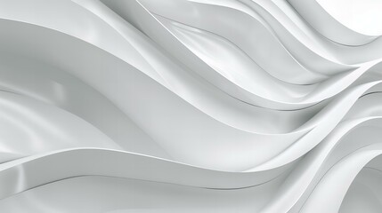 Obraz premium Minimalist white wallpaper with abstract simplicity for modern decor