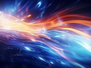 Motion blur adds dynamism to abstract light backgrounds.