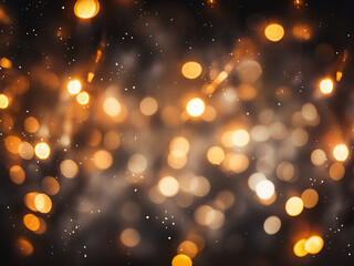 Enchanting bokeh lights add a touch of magic to your images. - obrazy, fototapety, plakaty