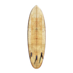 Macro photography of an arthropod parasite on a wooden surfboard 