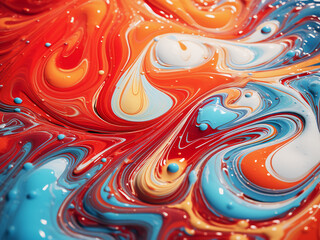 Background features abstract marbling art patterns from Ottoman Turkey.