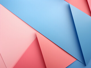 Design inspiration: Pink and blue background offers abstract geometric beauty.