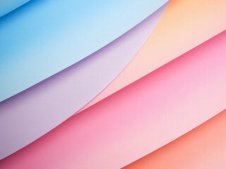 Pastel paper brilliance: Background displays vibrant dual colors. - obrazy, fototapety, plakaty