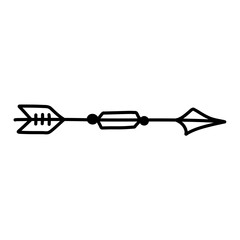 Hand drawn arrow clip art