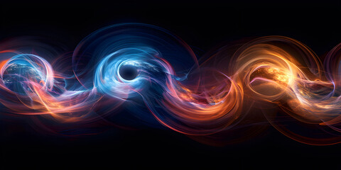 A Visual Journey Through Hawking Radiation's Impact on Black Holes
