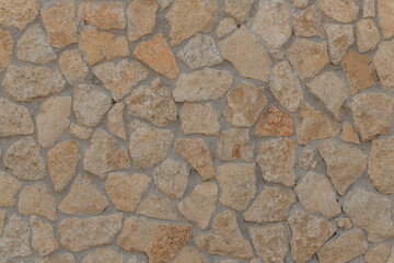 Brown rough stone texture pattern abstract solid wall background rock grunge coarse backdrop structure flooring