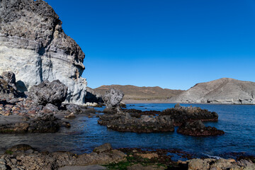 Volcanic Shores and Serene Waters of Cabo de Gata, Spain