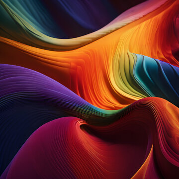 A colorful swirly fractal pattern.