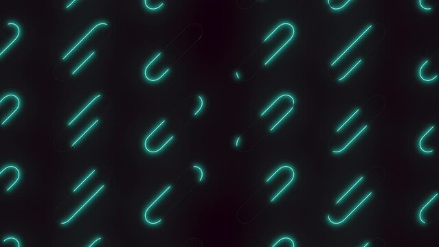 A futuristic pattern of neon green arrows on black background, forming a zigzag pattern with alternating directions - some pointing up and some pointing down