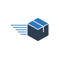 Send Delivery Box Icon Sign Symbol