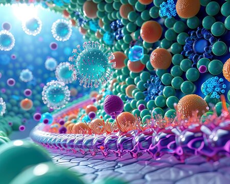 The lipid bilayer of cell membranes modeled at the molecular level reveals the dynamic gateways of cellular function