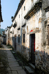 Chengkan Village, Huizhou District, Huangshan City, Anhui Province, China, has a history of more than 1,800 years, the best preserved ancient village in the Ming Dynasty.
