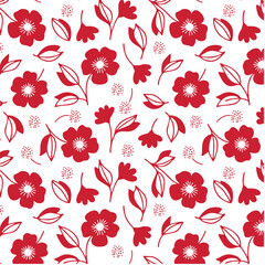 Flowers Designs in Fabric, Wallpaper and Home Decor