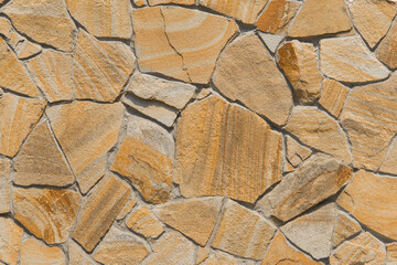 Rough brown stone texture abstract mosaic pattern floor wall rock background solid seamless backdrop
