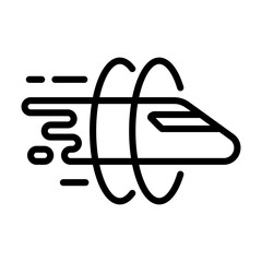 Hyperloop Technology Icon