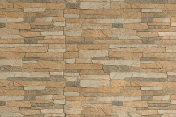 Brown Stone Sand Pattern Abstract Floor Tile Surface Texture Background Mosaic Wall