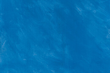 Blue abstract pattern metal wall paint solid surface rough background texture backdrop grunge brush stroke