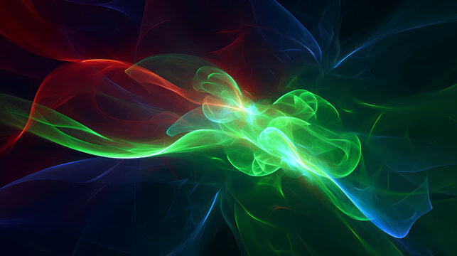 Abstract glowing energy background