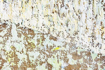 Abstract background with a textured surface for design made from putty and oil paint