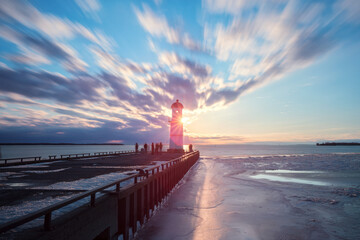 Obraz premium Lachine Lighthouse, Montreal, Quebec, Canada