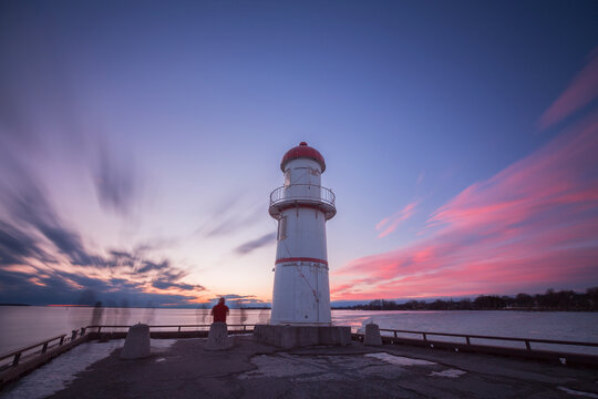 Lachine Lighthouse, Montreal, Quebec, Canada