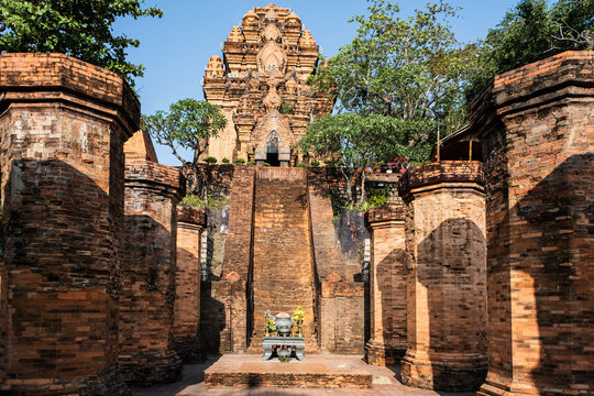 Ponagar or Thap Ba Po Nagar is a Cham temple tower near Nha Trang city in Vietnam