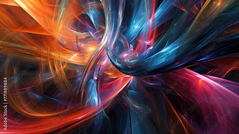 Poster abstract background with abstract smoke, artistic abstract background featuring ethereal abstract sm