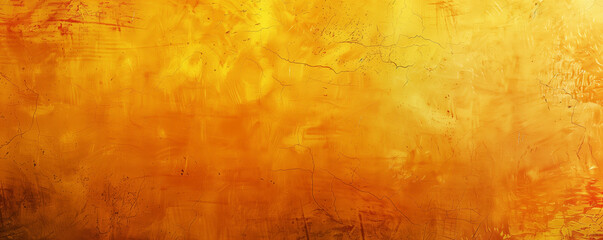 Golden watercolor texture, rich amber tones, luxurious abstract background with copy space