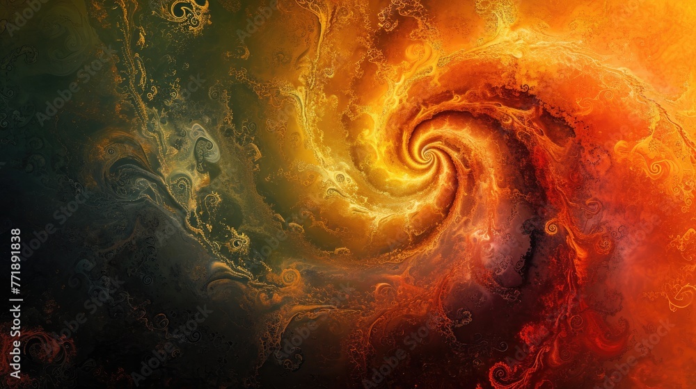 Poster Artistic abstract background featuring swirling patterns, Artistic abstract background with mesmerizing swirling patterns.