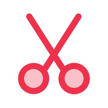 recommend clip art: scissors outline fill icon