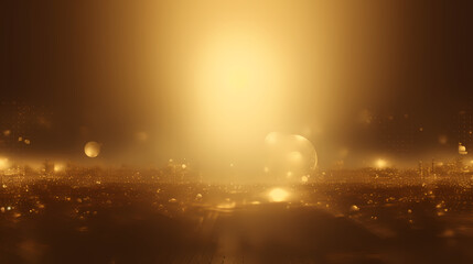 Shiny golden metal background