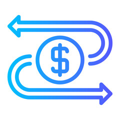 agility gradient icon