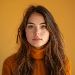 Beautiful girl with modern stylish look