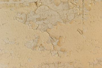 Retro Old Dirty Color Peeling Cracked Wall Plaster Paint Cement Concrete Texture Background Pattern Grunge