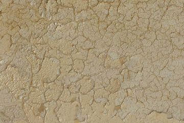 Old Retro Dirty Color Vintage Peeling Paint Plaster Cracked Cement Wall Texture Concrete Background Shabby Messy