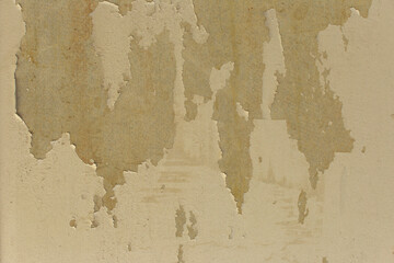 Peeling old retro color paint cracked wall concrete texture background cement weathered