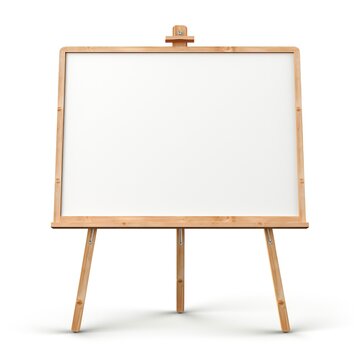 easel isolated on white