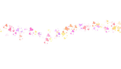 flying heart glitter png , transparency, magic effect 