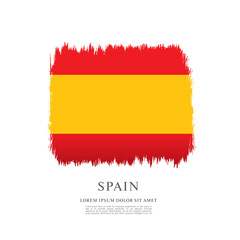 Flag of Spain vector graphic